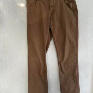 Marmot brown straight leg trousers Size 36"